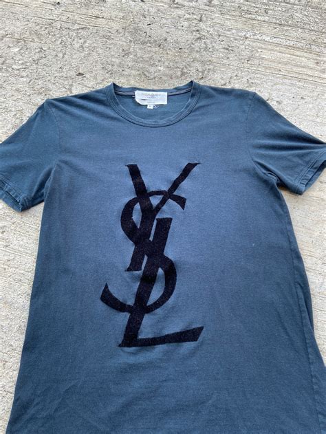 where can i buy ysl logo t shirt|yves saint laurent logo shirt.